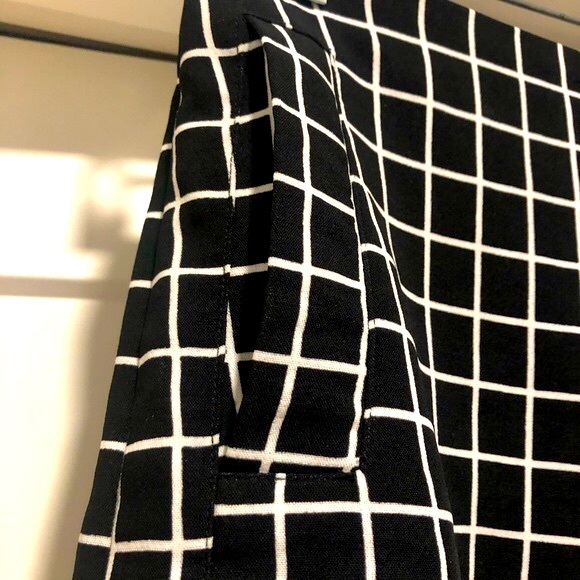 ⭐️HP⭐️ Sophie Rue High Waisted Shorts w/ Pockets Black & White Womens Small - Picture 4 of 7